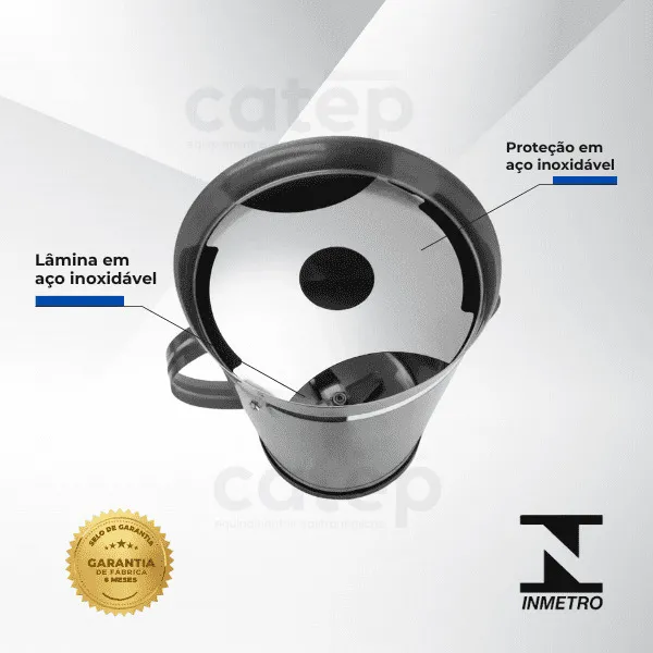 Triturador de Alimentos Industrial - Potência e Robustez para sua Cozinha Profissional