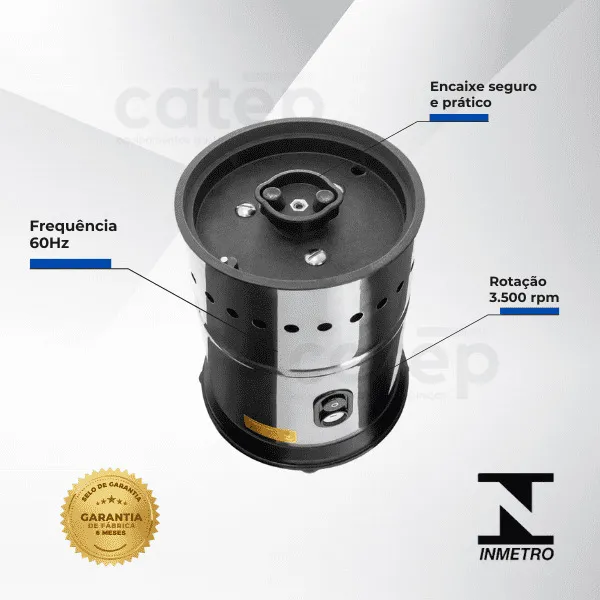 Triturador de Alimentos Industrial - Potência e Robustez para sua Cozinha Profissional